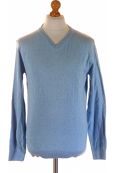 Pánský Svetr Modrý TOM TAILOR Vel. S