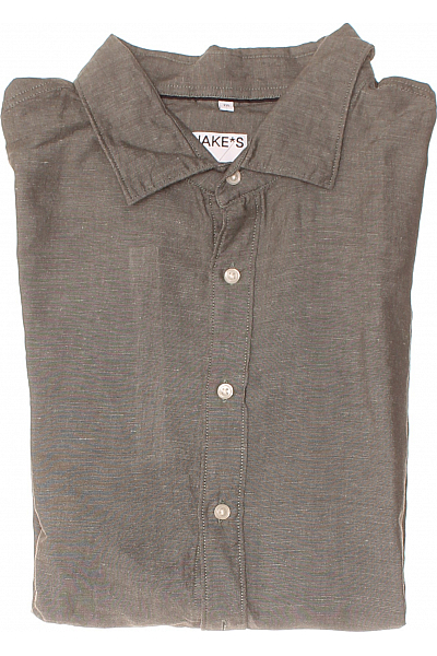 Jake*s Pánská Košile Zelená Second Hand Vel. XXL