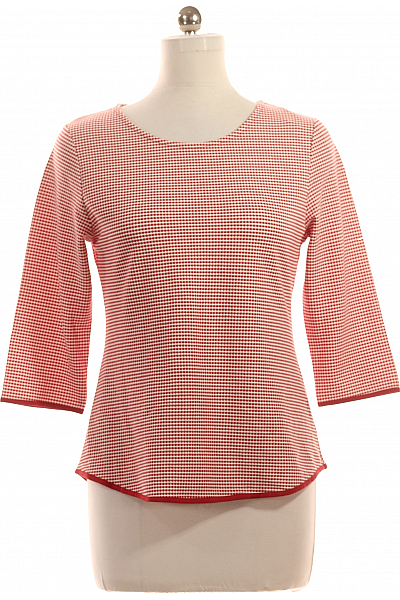 Vzorovaná  Halenka Červená Vel. 38