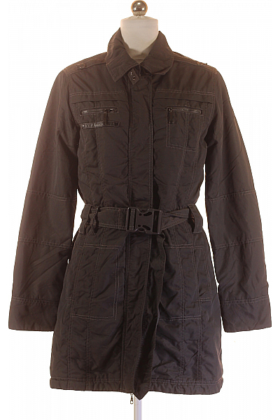 Dámská Přechodné Bundy Šedá CECIL Second Hand Vel. S Dámská Přechodné Bundy Šedá CECIL Second Hand Vel. S