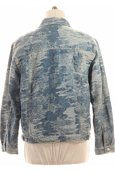 Dámská Přechodné Bundy Polyesterová Modrá 