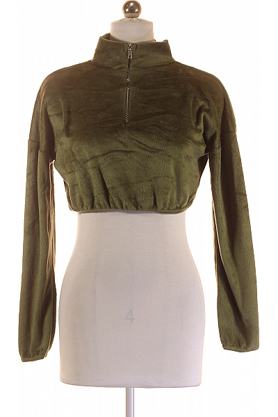 Boohoo Dámské Top Zelený Vel. 36