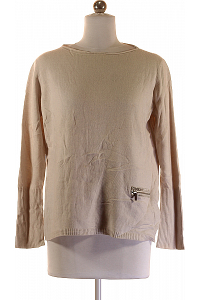 FABIANA FILIPPI Dámský Pulovr Vlněný Béžový Vel. S