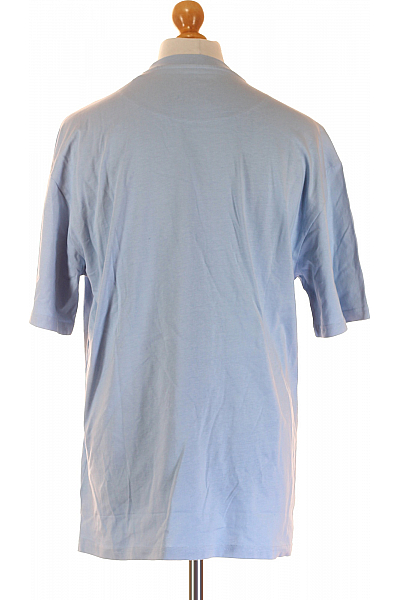 Pánské Tričko Modré Vel. M