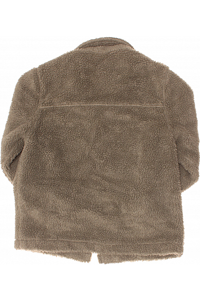 ZARA Dámský Kožich Khaký