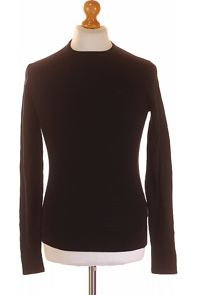 Calvin Klein Pánský Pulovr Vlněný Černý Vel. S