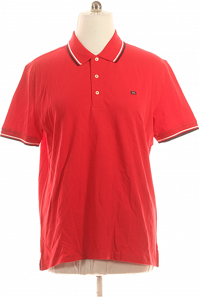Pánské Tričko Červené Christian Berg Second Hand