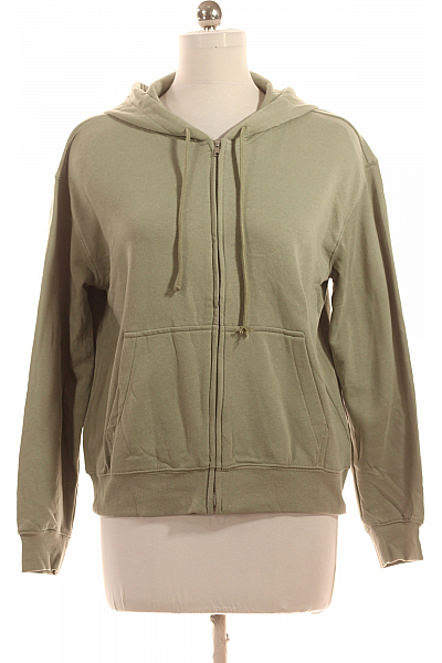 Dámská Mikina Zelená Second Hand Vel. M