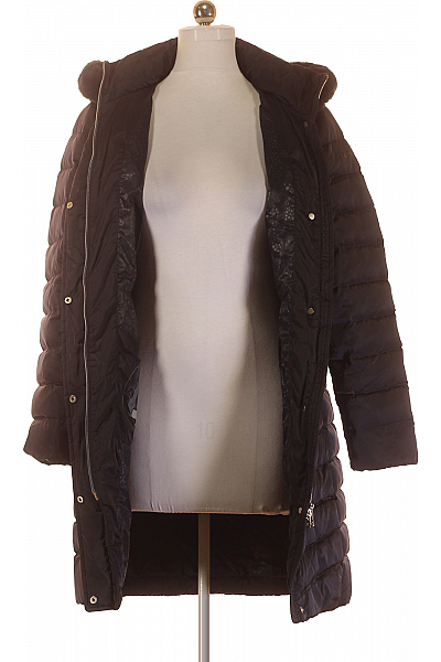 Prošívaná Dámská Bunda Modrá GEOX Vel. 38