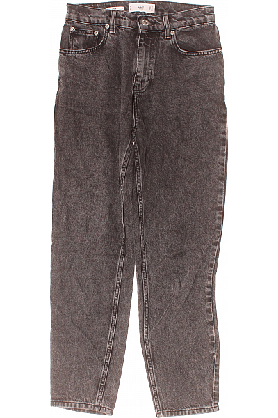 Boyfriend Dámské Džíny Černé MANGO Vel.  34
