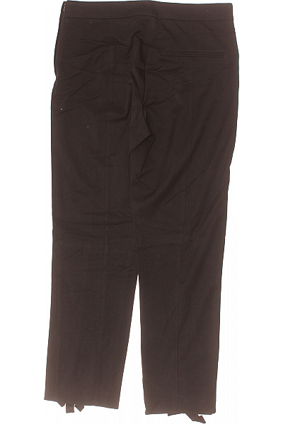 Dámské Kalhoty Rovné Černé Second hand Vel.  40