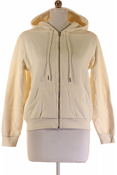 Dámská Mikina Bílá Vel. M Dámská Mikina Bílá Vel. M