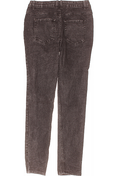 Dámské Džíny Černé Second hand Vel. 42