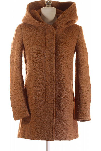 ONLY Dámský Kabát Hnědý Second Hand Vel. S