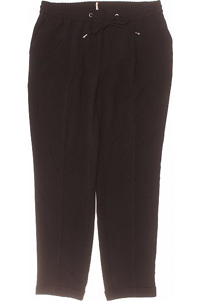 Dámské Kalhoty Černé Hugo Boss Outlet Vel. 42