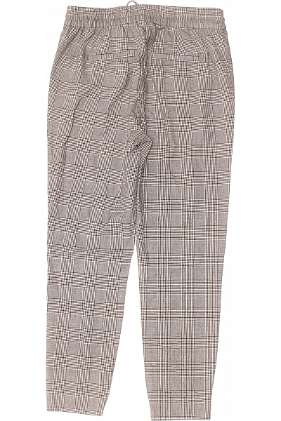 Dámské Kalhoty Rovné Šedé VERO MODA Vel. M