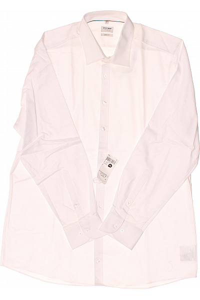 OLYMP Pánská Košile Bílá Vel. 46