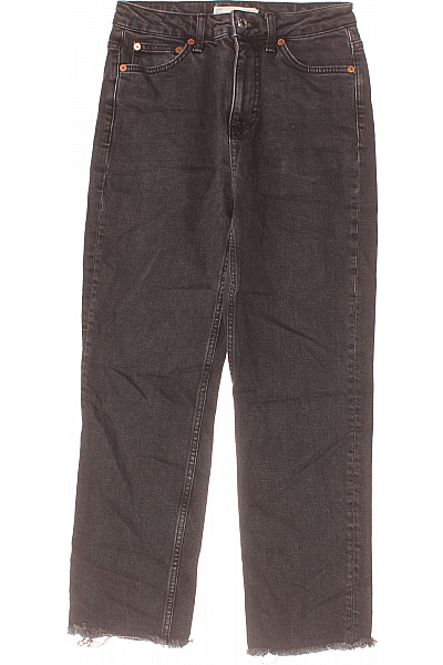 Boyfriend Dámské Džíny Černé Topshop Second Hand Vel. 26/30