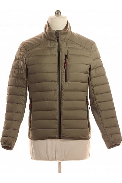 TOM TAILOR Pánská Bunda Šedá Vel. M