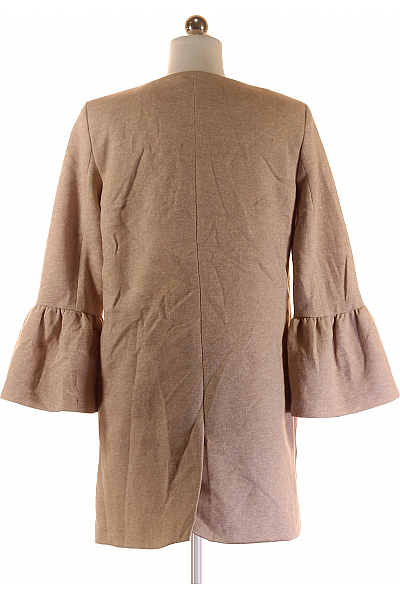 Krátký Dámský Kabát Béžový ONLY Second hand Vel. S