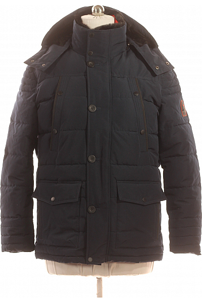 Zimní Pánská Bunda Modrá MC NEAL Vel. M