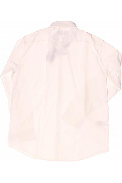 Hugo Boss Pánská Košile Jednobarevná Bílá Vel. 43