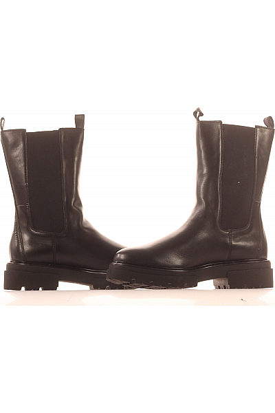 Marc O´Polo Dámské Boty Kožené Černé Vel. 41