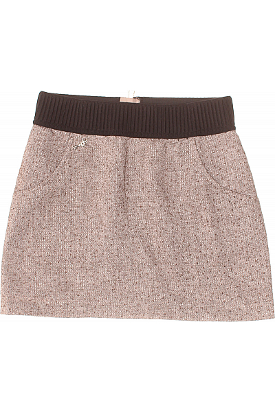 Sukně Béžová Second Hand Vel. 36