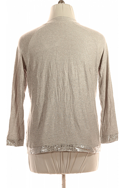 Zabaione  Halenka Pletená Šedá Second hand Vel. 44