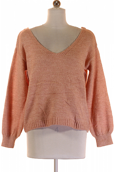 Dámský Svetr Růžový Primark Second Hand Vel. S