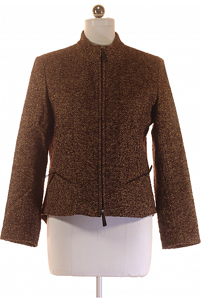 Dámské Sako Hnědé Oui Vel. 40 Dámské Sako Hnědé Oui Vel. 40