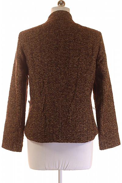 Dámské Sako Hnědé Oui Vel. 40