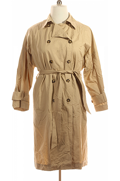 Dámský Trenčkot Béžový Vel. M/L Dámský Trenčkot Béžový Vel. M/L