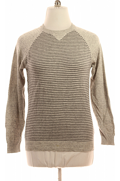 Dámský Svetr Šedý Second Hand Vel. M