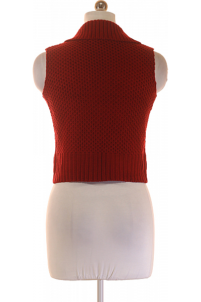 CLOCKHOUSE Kratká Dámská Vesta Červená Vel. M