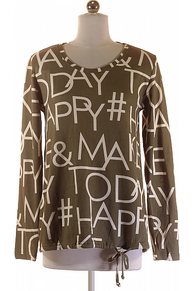 Gina Benotti Dámské Tričko Zelené Vel. S