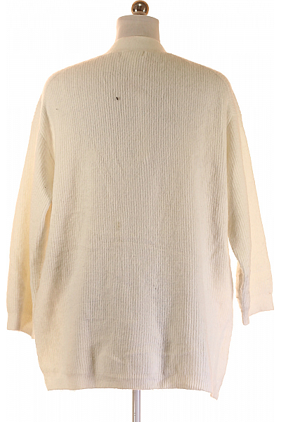 Dámský Svetr Bílý Vel.  M