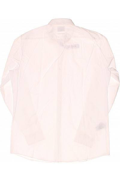 Hugo Boss Pánská Košile Jednobarevná Bílá Vel. 42