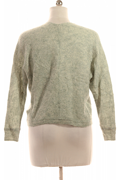 Dámský Svetr Vlněný Zelený Esprit Second hand