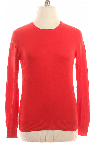 Pánský Pulovr Červený Second Hand Vel. M