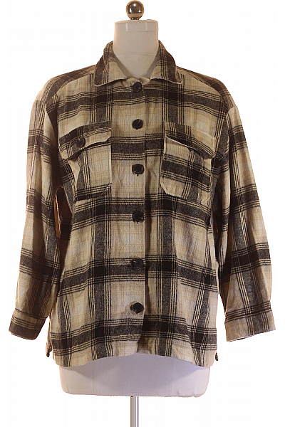 Shein Dámský Kabát Barevný Vel. S