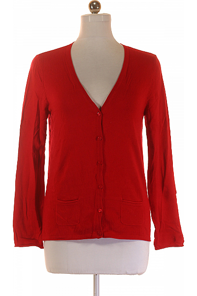 Street One Dámský Svetr Červený Second Hand Vel.  40 Street One Dámský Svetr Červený Second Hand Vel.  40