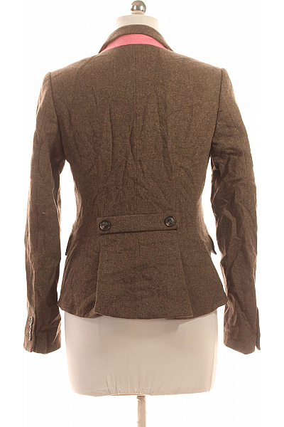 Jack Wills Teplé Dámské Sako Vlněné Hnědé