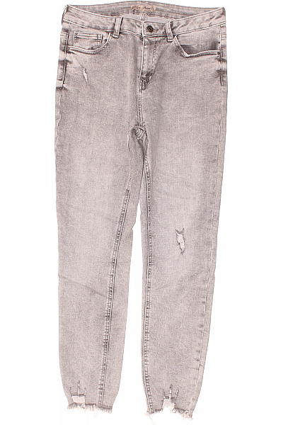 DENIM CO. Dámské Džíny Šedé Vel.  42