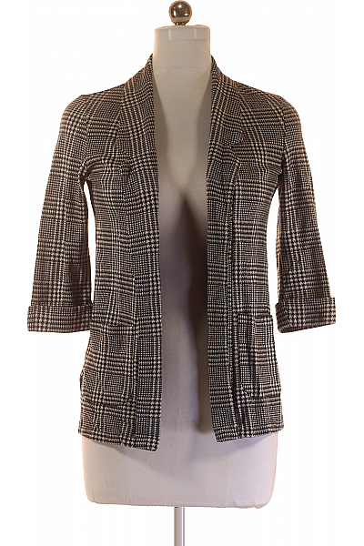 Dámské Sako Černobílý FB SISTER Vel. XS Dámské Sako Černobílý FB SISTER Vel. XS