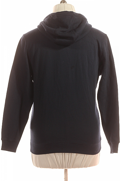 Pánská Mikina Na Zip Modrá TOMMY HILFIGER Outlet Vel. S