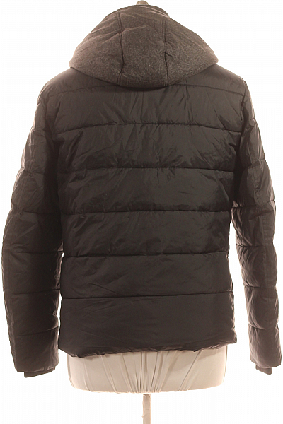 Pánská Bunda Černá Vel. L