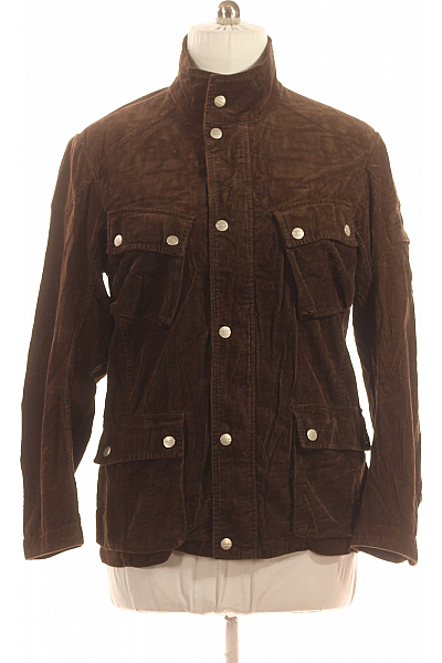 DANIEL HECHTER Pánská Přechodné Bundy Hnědá Second hand Vel. 50