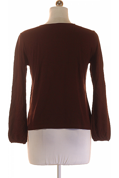 Dámské Tričko s Potiskem Hnědé Vel.  42