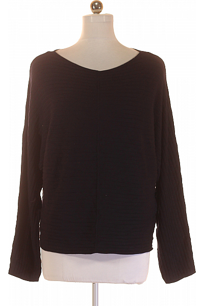 TOM TAILOR  Halenka Jednobarevná Modrá Second Hand Vel. M TOM TAILOR  Halenka Jednobarevná Modrá Second Hand Vel. M